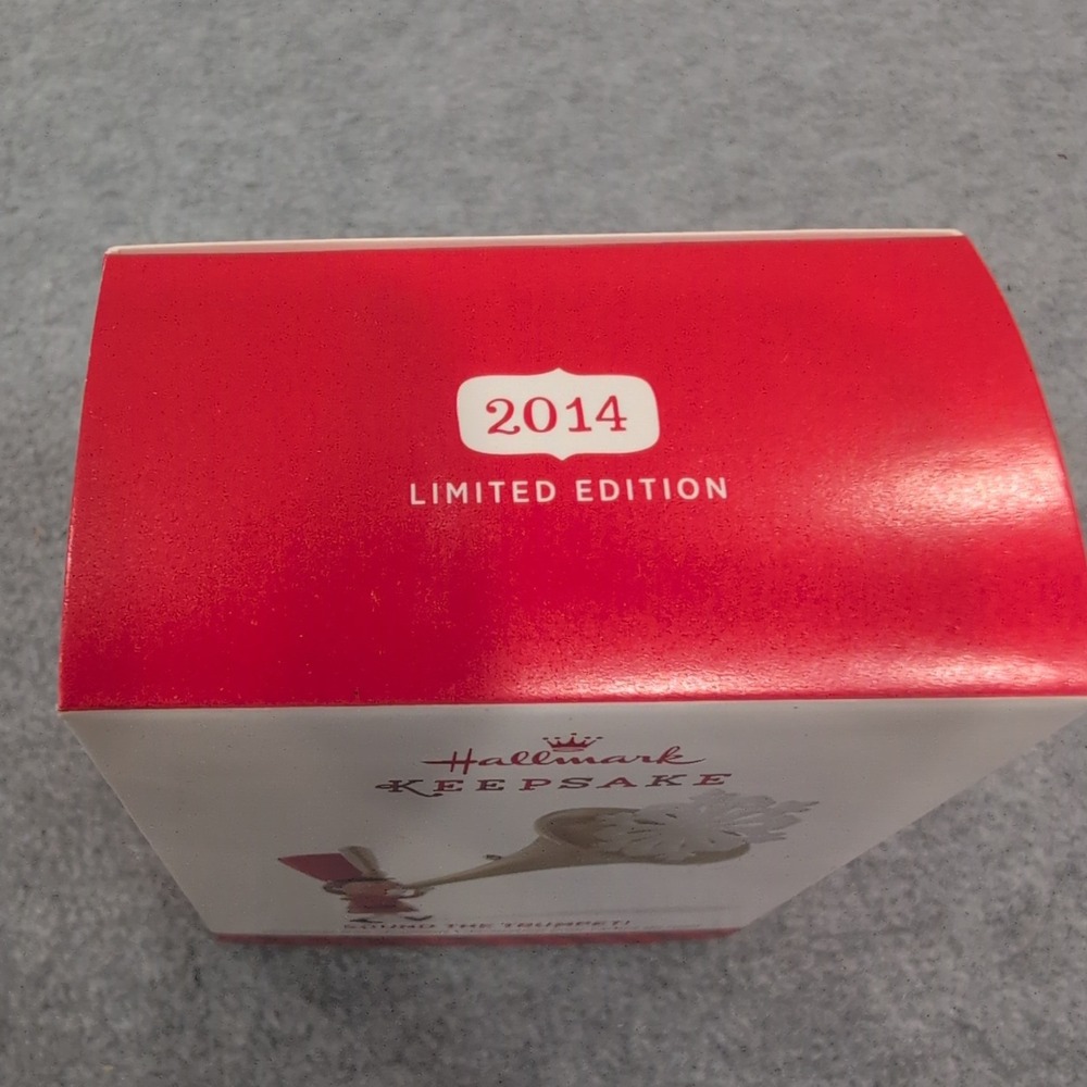 Hallmark Keepsake 2014 Sound the Trumpet Christmas Ornament Limited Edition - Picture 2 of 4
